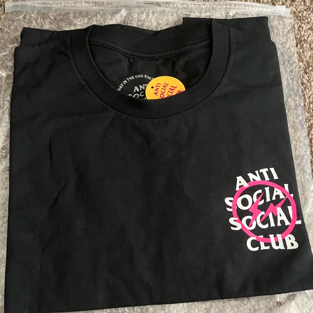 Anti social club shirts send best offer